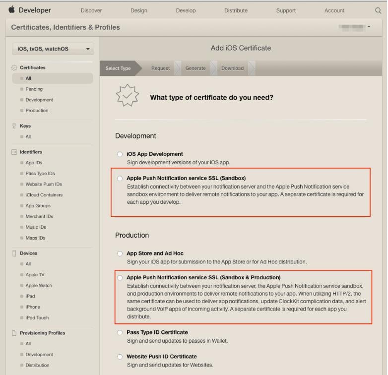 Apple Developer Portal Certificate Setup