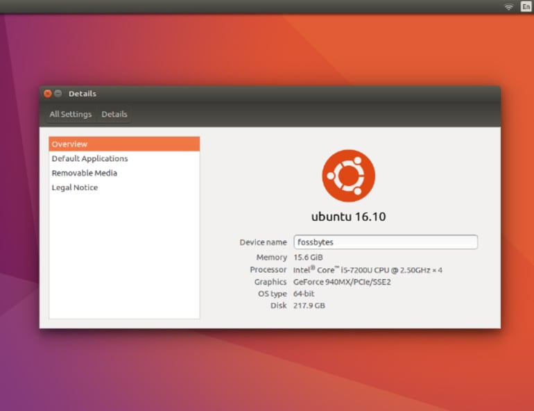 Ubuntu Log Files